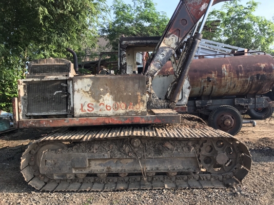 รถขุดSumitomo LS260ขนาดรุ่น120 ตัวเดินจักรยาน ทนทาน โซ่ แผ่น สวย..