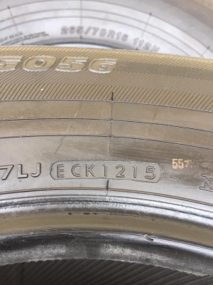 ขายยาง YOKOHAMA GEOLANDAR G056 265-70-16 ปี15 (ลงพื้นต้นปี17) ดอกหนาจัด ไม่มีปะ ไม่มีตำหนิ ชุดละ 9,500 บาท