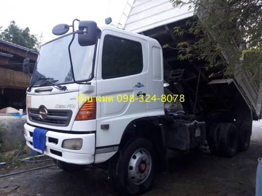 รถพ่วง Hino เครื่อง 320 แรง ปี 48 ลูก 2 เพลาปี 53 ทะเบียนพร้อม