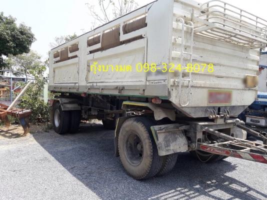 รถพ่วง Hino เครื่อง 320 แรง ปี 48 ลูก 2 เพลาปี 53 ทะเบียนพร้อม