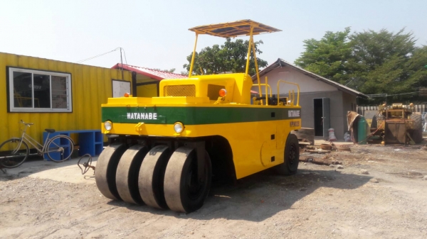 รถบดล้อยาง9ล้อ WATANABE WP902 เอกสารเล่มทะเบียน พร้อมใช้งาน