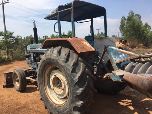 FORD 6600 ราคา 265,000 บาท เครื่อง T3 เกียร์ดี (ใบมีดหน้า -หาง 7 ) เอกสารเล่มทะเบียน รถอยู่ จ.ร้อยเอ