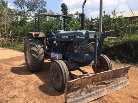 FORD 6600 ราคา 265,000 บาท เครื่อง T3 เกียร์ดี (ใบมีดหน้า -หาง 7 ) เอกสารเล่มทะเบียน รถอยู่ จ.ร้อยเอ