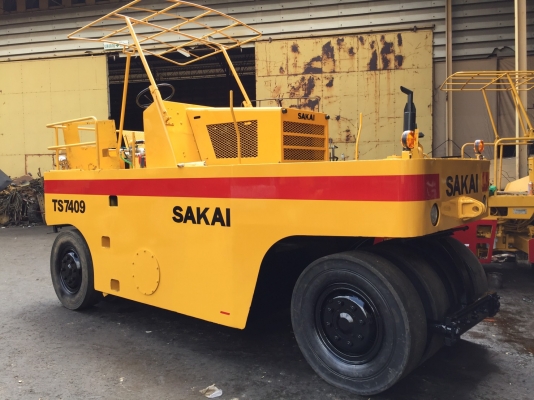 รถบดล้อยาง9ล้อ SAKAI TS7409 เอกสารเล่มทะเบียน รถบดล้อยาง9ล้อ SAKAI TS7409 เอกสารเล่มทะเบียน