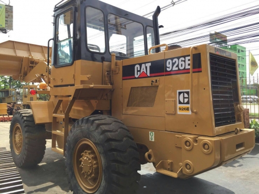 รถตักล้อยาง CAT 926E เอกสารเล่มทะเบียน