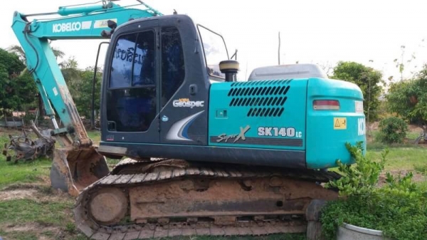 ขาย 1,690,000 KOBELCO SK 140-8 super X ทำงาน 9,000 ชม.ไฟฟ้าพร้อม เครื่องดี ปั้มแรง เอวดี โซ่อ่อน รอนเลอร์ดี เอกสารแจ้งจำหน่าย   รถอยู่ สุรินทร์ โทร&amp;ไอดีไลน์ 0610710295