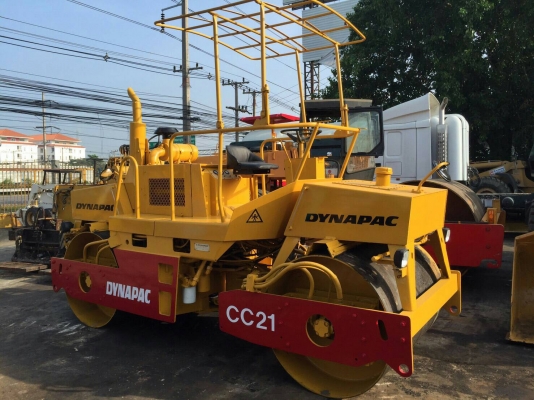 รถบดเบรคดาวน์ ขนาด7ตัน DYNAPAC CC21 เอกสารเล่มทะเบียน