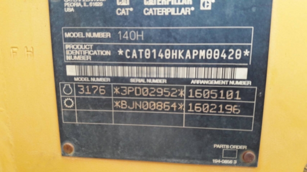 รถเกรด CAT 140H USA เก่านอกยังไม่ใด้ใช้ในไทย เอกสารอินวอยซ์ รถเกรด CAT 140H USA เก่านอกยังไม่ใด้ใช้ในไทย เอกสารอินวอยซ์