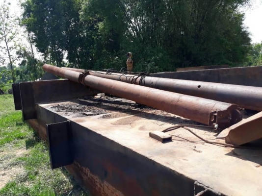 ขายโป๊ะ ขนาด 200 ราคา 550,000 บาท กว้างข้างละ 3 เมตร ยาว 12 เมตร สภาพพร้อมใช้ สินค้าอยู่ จ.ขอนแก่น โทร&ไอดีไลน์ 0610710295 ขายโป๊ะ ขนาด 200 ราคา 550,000 บาท กว้างข้างละ 3 เมตร ยาว 12 เมตร สภาพพร้อมใช้ สินค้าอยู่ จ.ขอนแก่น โทร&ไอดีไลน์ 0610710295