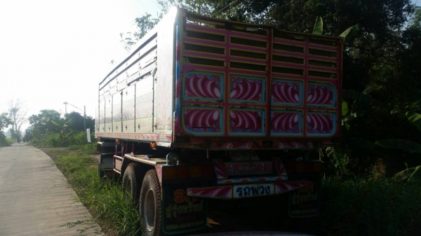 พ่วง 22 ล้อ ISUZU FXZ360 ปี 56 กระบะอลูมิเนียม ดั้ม สภาพพร้อมใช้ พร้อมโอน  ราคา 2.60 ล้าน