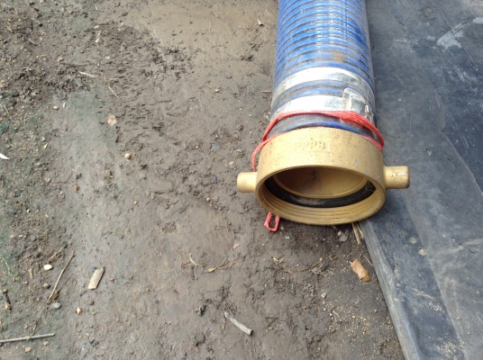 ท่อดูดน้ำของใหม่