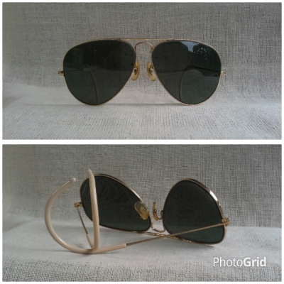 แว่นตาอเมริกันวินเทจ ยุค &#039;60s  แม่ทัพใหญ่ &#039;แมคอาร์เธอร์&#039;  Vintage B&amp;L RAY-BAN USA  ตัวแท้!  จริงใจ-ำไม่จิงโจ้!
