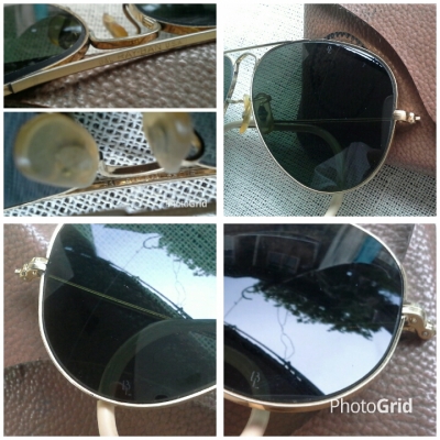 แว่นตาอเมริกันวินเทจ ยุค &#039;60s  แม่ทัพใหญ่ &#039;แมคอาร์เธอร์&#039;  Vintage B&amp;L RAY-BAN USA  ตัวแท้!  จริงใจ-ำไม่จิงโจ้!
