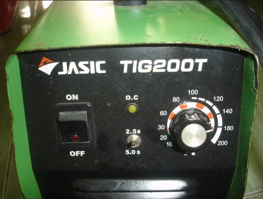 ขายเครื่องเชื่อมอาร์กอน JASIC รุ่น TIG200T (200 Amp./220 v.)
