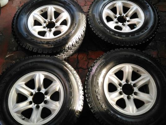 ขายล้อเล็บเหยี่ยวแท้ ISUZU 4 WD พร้อมยาง AT