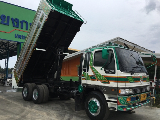 10ล้อ Hino FM3H 195แรง  ปี36รถสวยพร้อมใช้งาน เอกสารพร้อมโอน