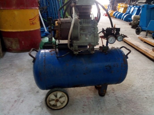 ปั้มลมPUMAมือสองสภาพพร้อมใช้แต่ไม่มีฝาครอบ