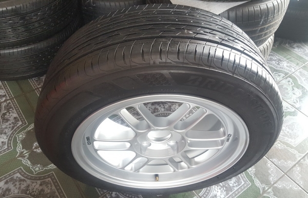ขายล้อใหม่15 Rpf1 ยาง195/55/15 ปี15  4 ล้อ