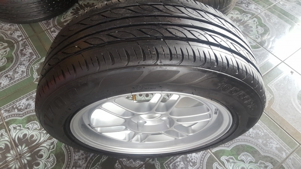 ขายล้อใหม่15 Rpf1 ยาง195/55/15 ปี15  4 ล้อ
