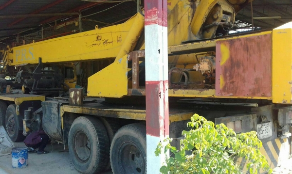 รถเครนทานาโด รุ่น 352 ขนาดเครนยก 35 ตัน มีภาพวีดีโอประกอบ