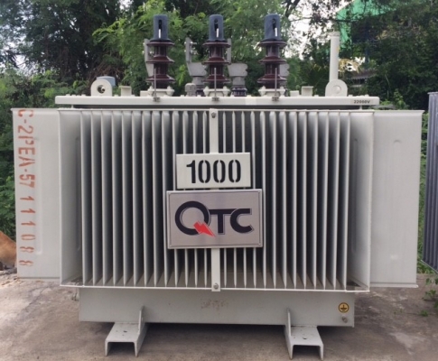 ขายหม้อแปลงไฟฟ้าขนาด 1000kva ยี่ห้อ QTC Hv22000 Lv400/230 ปี13/08/14 สอบถามเพิ่มเติมและนัดดูได้ที่ pipat 098-2641749