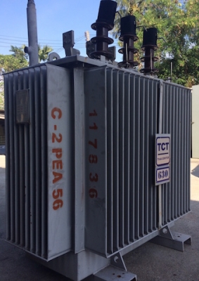 ขายหม้อแปลงไฟฟ้า ขนาด 630 kva ยี่ห้อ TCT Hv 22,000V Lv 200V ปี 2013 สอบถามเพิ่มเติมที่ K.pipat 098-2641749 ขายหม้อแปลงไฟฟ้า ขนาด 630 kva ยี่ห้อ TCT Hv 22,000V Lv 200V ปี 2013 สอบถามเพิ่มเติมที่ K.pipat 098-2641749