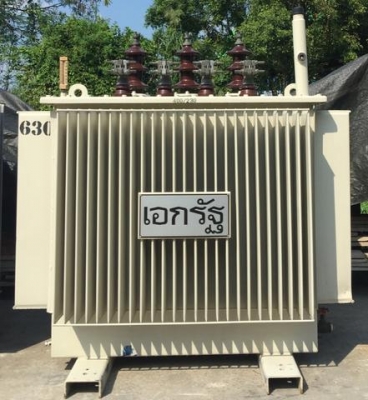 ขายหม้อแปลง ขนาด 630 Kva ยี่ห้อเอกรัฐ Hv 22,000V Lv 400/230V ปี 2010 สอบถามเพิ่มเติมได้ที่ K.pipat Mobile:098-2641749