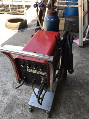 เครื่องเชื่อมอาร์กอน สแตนเลส เหล็ก พร้อมอุปกรณ์ รถเข็น พร้อมใช้งาน