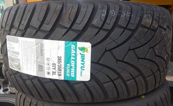 ยางใหม่235/40/18+265/35/18 ปี 17 JINYU 4/เส้น 7,800บาท