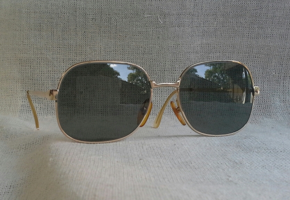 แว่นตาโกลด์ฟิลด์ฝรั่งเศส 18 K ยุค &#039;60s  Vintage ANNIE Alma handmade in France
