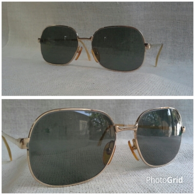 แว่นตาโกลด์ฟิลด์ฝรั่งเศส 18 K ยุค &#039;60s  Vintage ANNIE Alma handmade in France