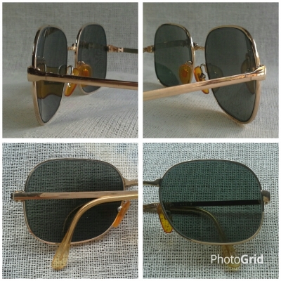 แว่นตาโกลด์ฟิลด์ฝรั่งเศส 18 K ยุค &#039;60s  Vintage ANNIE Alma handmade in France
