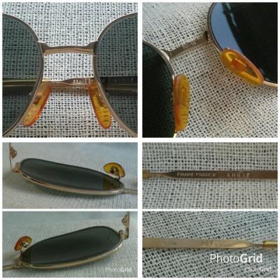 แว่นตาโกลด์ฟิลด์ฝรั่งเศส 18 K ยุค &#039;60s  Vintage ANNIE Alma handmade in France