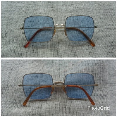 แว่นตาอเมริกันโกลด์ฟิลด์ &#039;บิดาของ เรย์-แบน&#039;  Vintage BAUSCH &amp; LOMB handmade in USA
