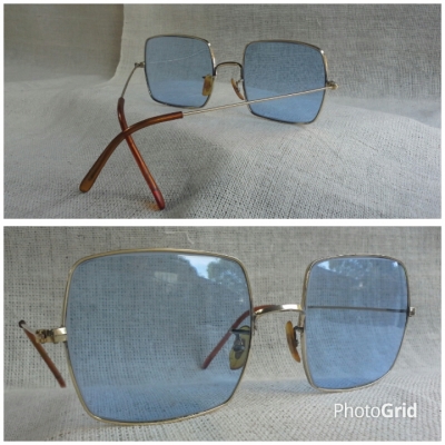 แว่นตาอเมริกันโกลด์ฟิลด์ &#039;บิดาของ เรย์-แบน&#039;  Vintage BAUSCH &amp; LOMB handmade in USA