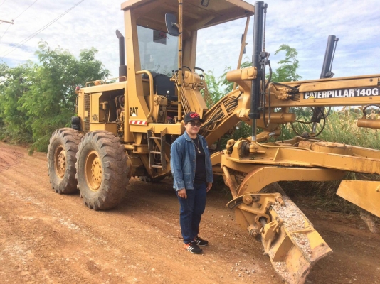 ขายรถเกรดเดอร์12G หัวซิเมอร์ เครื่อง6สูบ พร้อมใช้งาน