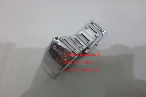 นาฬิกา Casio LTP-1283 หญิง เรือนเงิน สี่เหลี่ยม สภาพสวย เดินปกติ ส่งฟรี