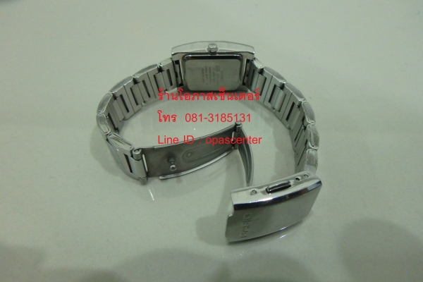 นาฬิกา Casio LTP-1283 หญิง เรือนเงิน สี่เหลี่ยม สภาพสวย เดินปกติ ส่งฟรี