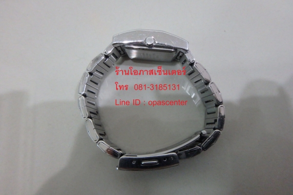 นาฬิกา Casio LTP-1283 หญิง เรือนเงิน สี่เหลี่ยม สภาพสวย เดินปกติ ส่งฟรี