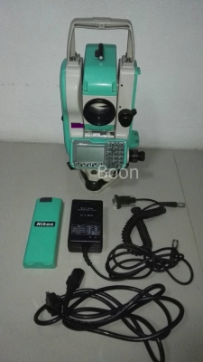 ขายกล้องสำรวจ Total Station NIKON NPL 362 นอลปรี่ซึ่ม 2หน้าจอ 3" Accuracy สภาพ90\% พร้อม calibrate อุปกรณ์ตามรูป ขายกล้องสำรวจ Total Station NIKON NPL 362 นอลปรี่ซึ่ม 2หน้าจอ 3" Accuracy สภาพ90\% พร้อม calibrate อุปกรณ์ตามรูป