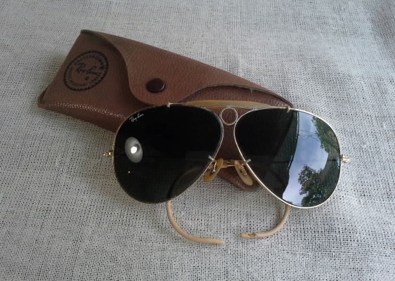 แว่นตาเรย์-แบน ศูนย์ใหญ่ นายพลแมคอาร์เธอร์ ราคานักศึกษา Vintage B&amp;L RAY-BAN USA  บิ๊กไซซ์!