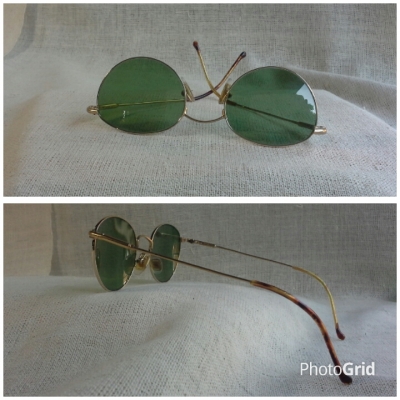 แว่นตายอดฝีมืออิตาเลียน ยุค &#039;70s &#039;หยดน้ำ จอห์น เลนนอน&#039; Vintage SAFILO Elasta handmade in Italy