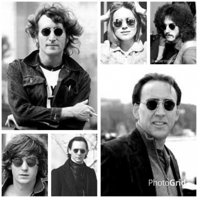 แว่นตายอดฝีมืออิตาเลียน ยุค &#039;70s &#039;หยดน้ำ จอห์น เลนนอน&#039; Vintage SAFILO Elasta handmade in Italy