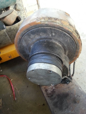 ขายมอเตอร์พร้อมเบรครถยกไฟฟ้า 24 โวล์