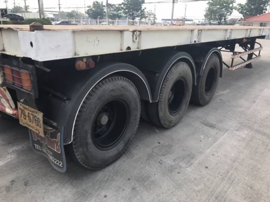 หาง 3เพลาพื้นเรียบ