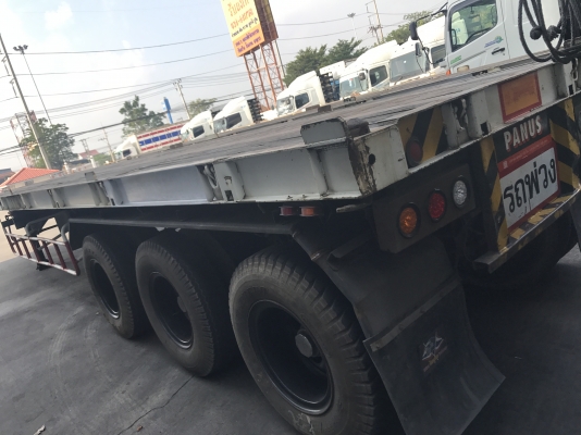 หาง 3เพลาพื้นเรียบ