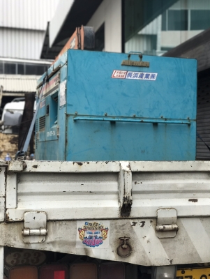 จัดส่งเรียบร้อยครับ ปั้มลม  AIRMAN PDS265S   7บาร์ ราคากันเองๆ