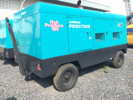 Airman PDSG750S : High Pressure compressor 13บาร์ : 750cfm โทร. 080-6565422 (หนิง)