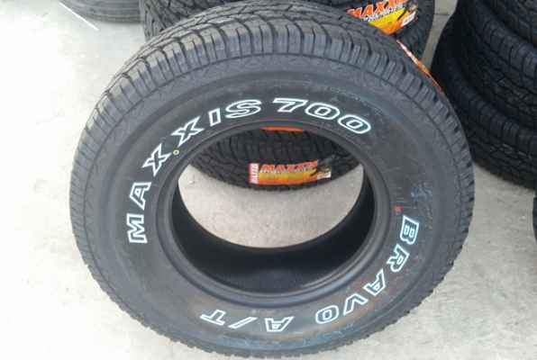 ขายยางใหม่265/70/16 ปี 17 MAXXIS AT 700 4/เส้น13,000