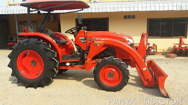 รถเข้าใหม่#ปัญญาแทรคเตอร์..จัดมาให้ครับ ด่วน 395,000 บาท.คูโบต้าL4708 ใบมีดคานบนSD181 ผานพรวน6&times;24เฮฟวี่พลัส สีเดิมๆ สภาพพร้อมใช้